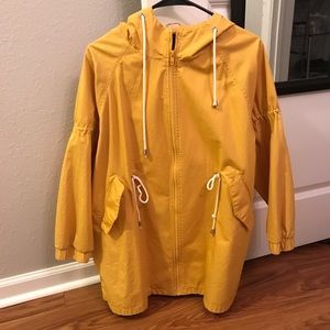 Yellow Semir Vinyl Jacket